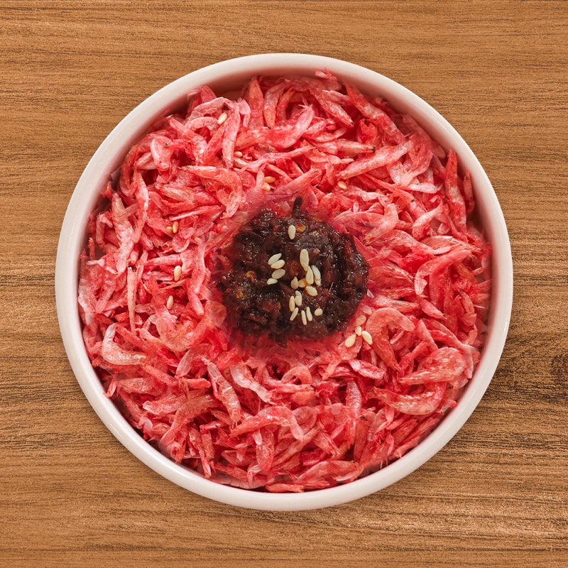 櫻花蝦辣醬飯